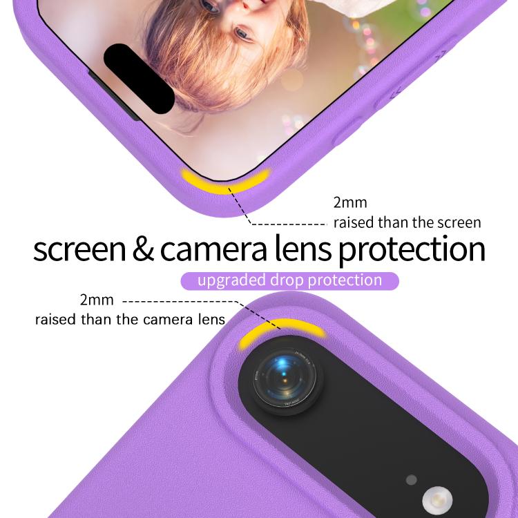 For iPhone Air Penguin Baby EVA Shockproof Phone Case with Holder