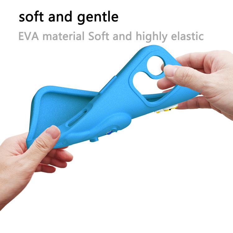 For iPhone 16 Pro Penguin Baby EVA Shockproof Phone Case with Holder