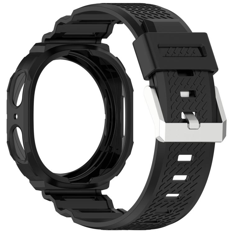 For Samsung Galaxy Watch8 44mm Solid Color Watch Shell Integrated TPU Watch Band