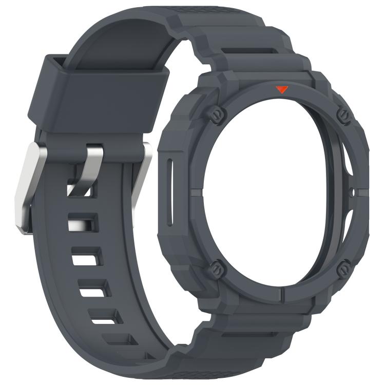 For Samsung Galaxy Watch8 44mm Solid Color Watch Shell Integrated TPU Watch Band