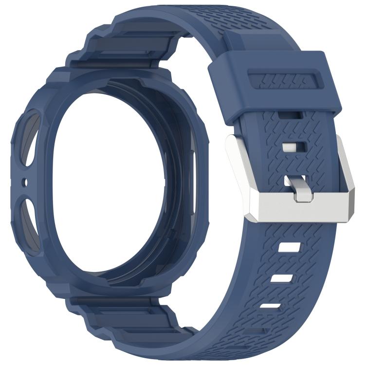 For Samsung Galaxy Watch8 44mm Solid Color Watch Shell Integrated TPU Watch Band