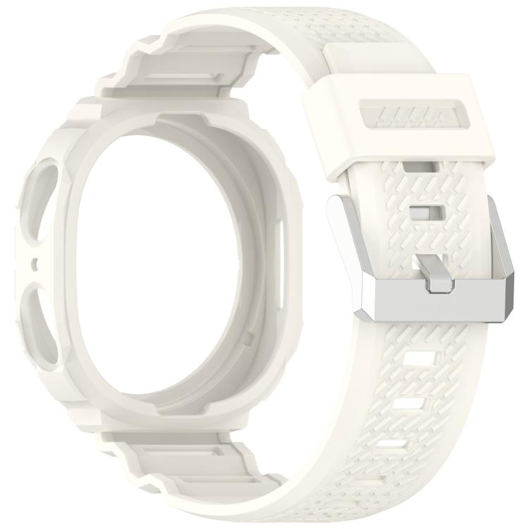 For Samsung Galaxy Watch8 44mm Solid Color Watch Shell Integrated TPU Watch Band