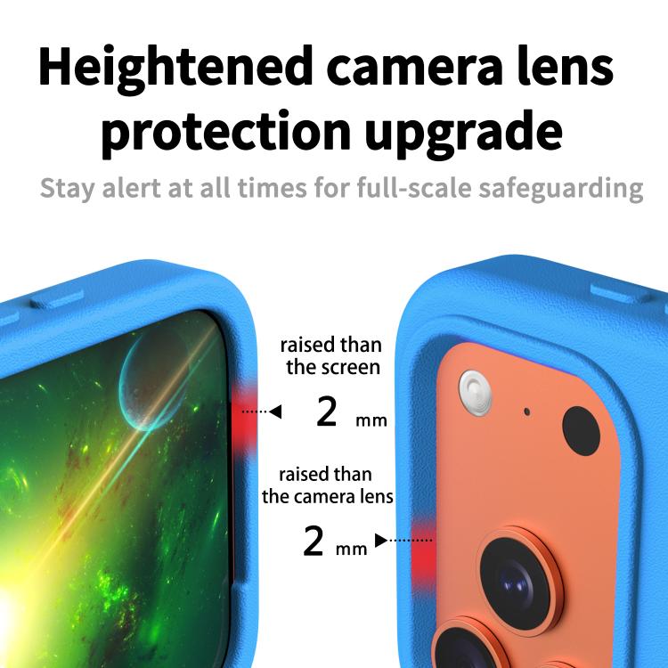 For iPhone 17 Pro Guard Screen EVA Shockproof Phone Case