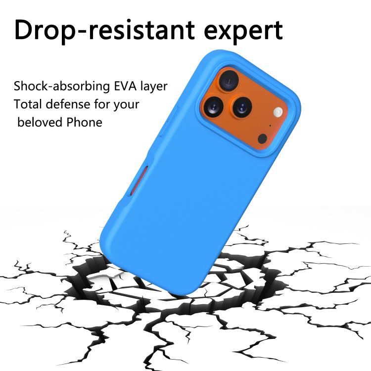 For iPhone 17 Pro Guard Screen EVA Shockproof Phone Case