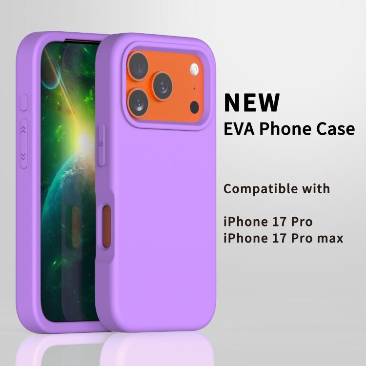 For iPhone 17 Pro Guard Screen EVA Shockproof Phone Case
