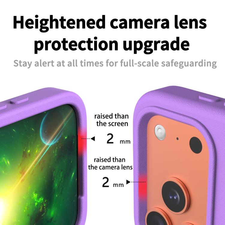 For iPhone 17 Pro Guard Screen EVA Shockproof Phone Case