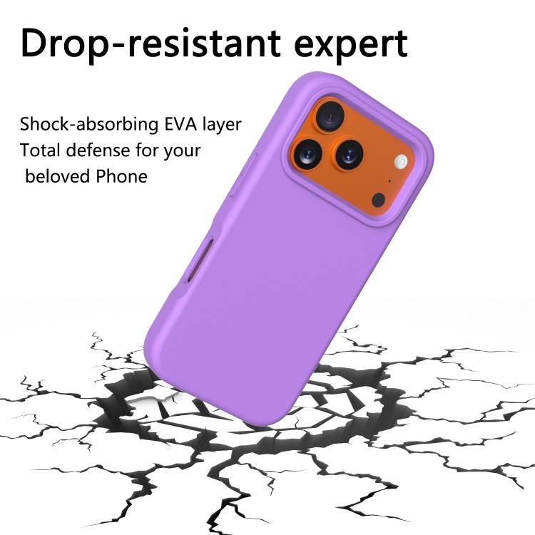 For iPhone 17 Pro Guard Screen EVA Shockproof Phone Case