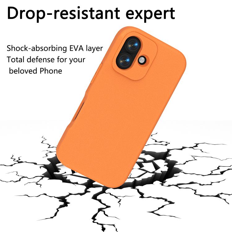 For iPhone 17 Guard Screen EVA Shockproof Phone Case