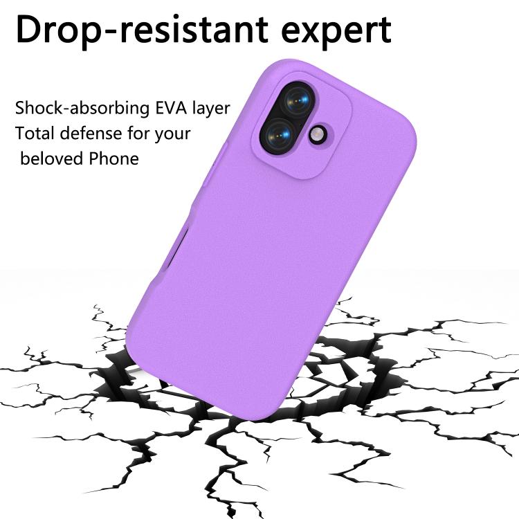 For iPhone 17 Guard Screen EVA Shockproof Phone Case