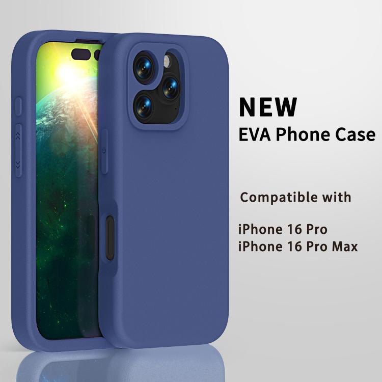 For iPhone 16 Pro Guard Screen EVA Shockproof Phone Case