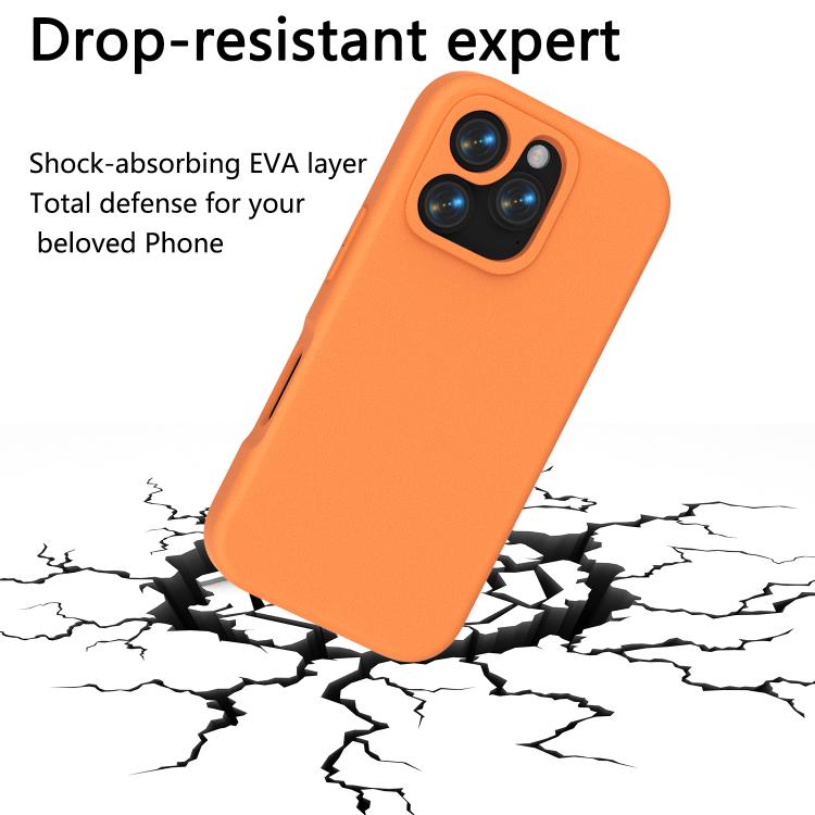 For iPhone 16 Pro Guard Screen EVA Shockproof Phone Case