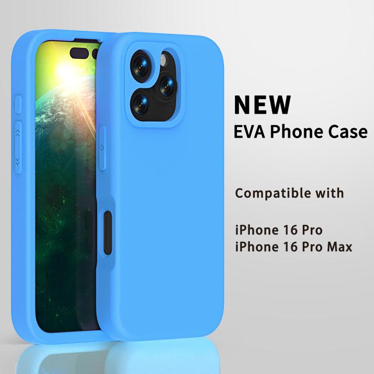 For iPhone 16 Pro Guard Screen EVA Shockproof Phone Case