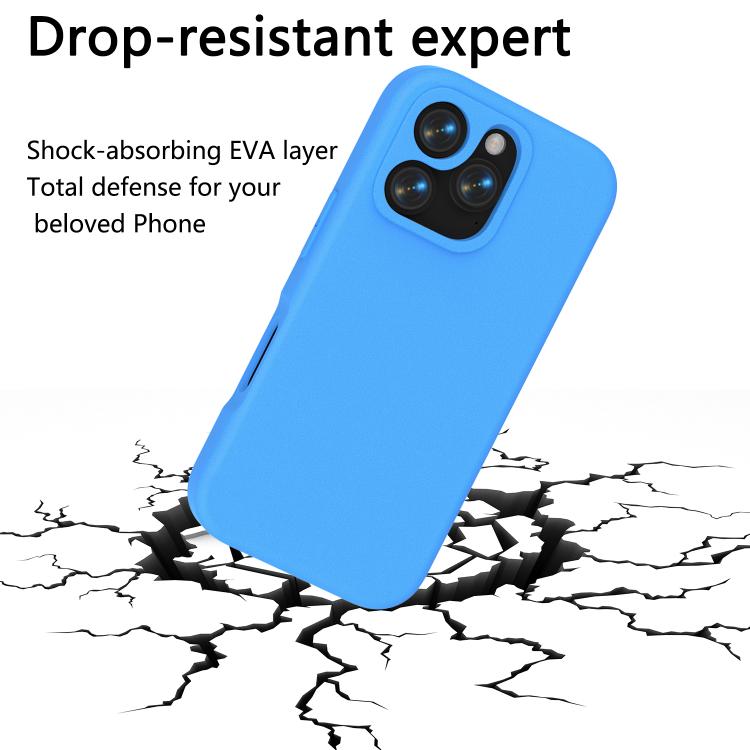 For iPhone 16 Pro Guard Screen EVA Shockproof Phone Case