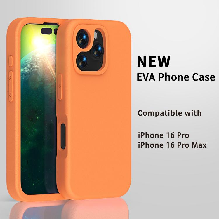 For iPhone 16 Pro Max Guard Screen EVA Shockproof Phone Case