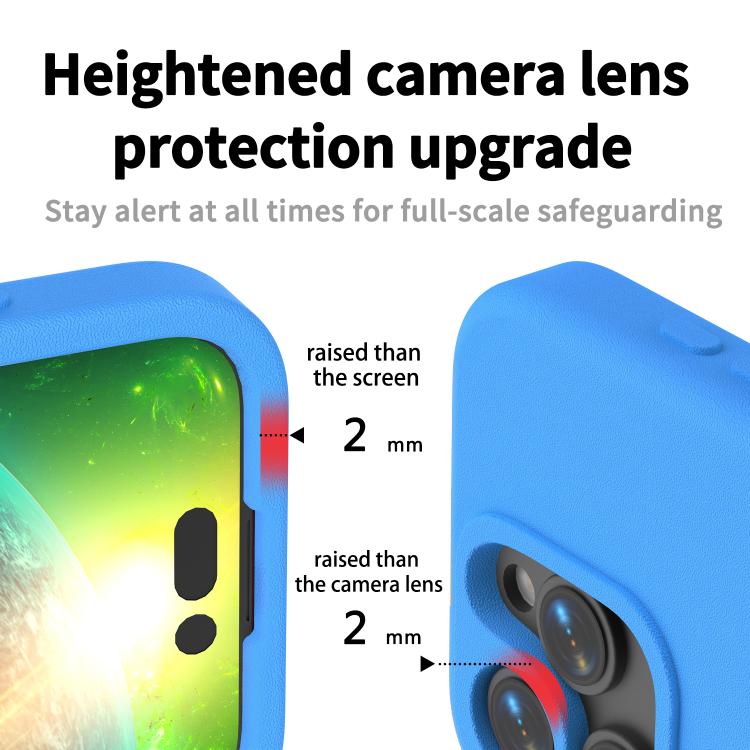 For iPhone 16 Pro Max Guard Screen EVA Shockproof Phone Case