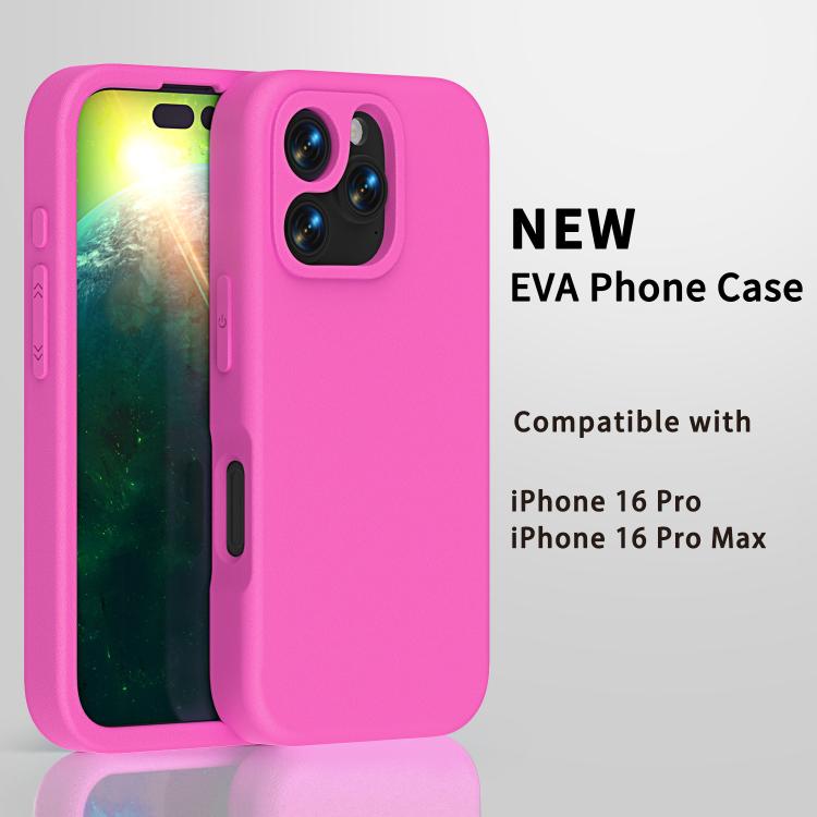 For iPhone 16 Pro Max Guard Screen EVA Shockproof Phone Case