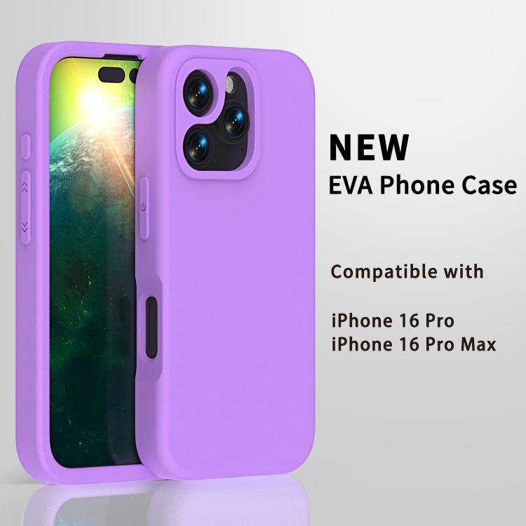 For iPhone 16 Pro Max Guard Screen EVA Shockproof Phone Case