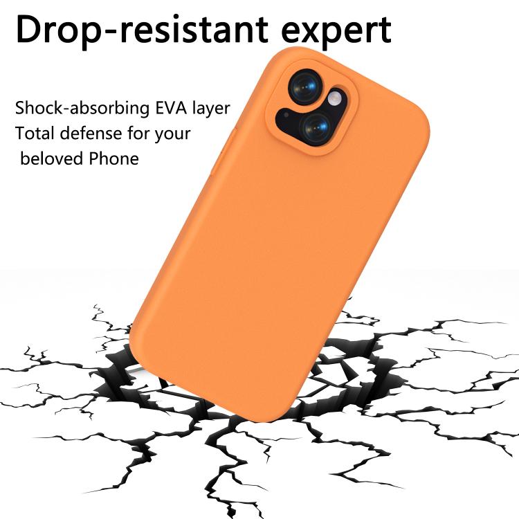For iPhone 15 Guard Screen EVA Shockproof Phone Case
