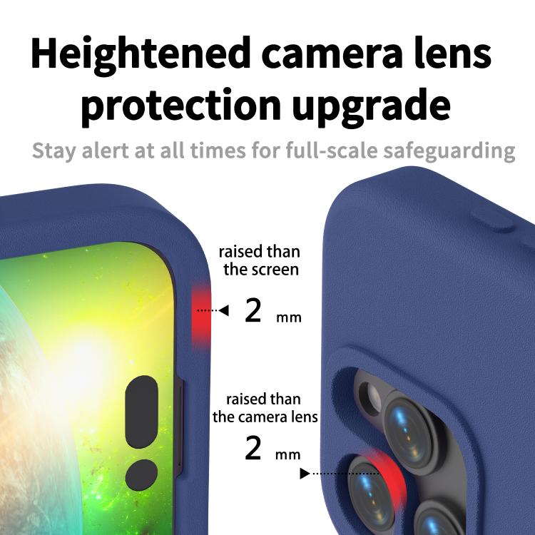 For iPhone 15 Pro Guard Screen EVA Shockproof Phone Case