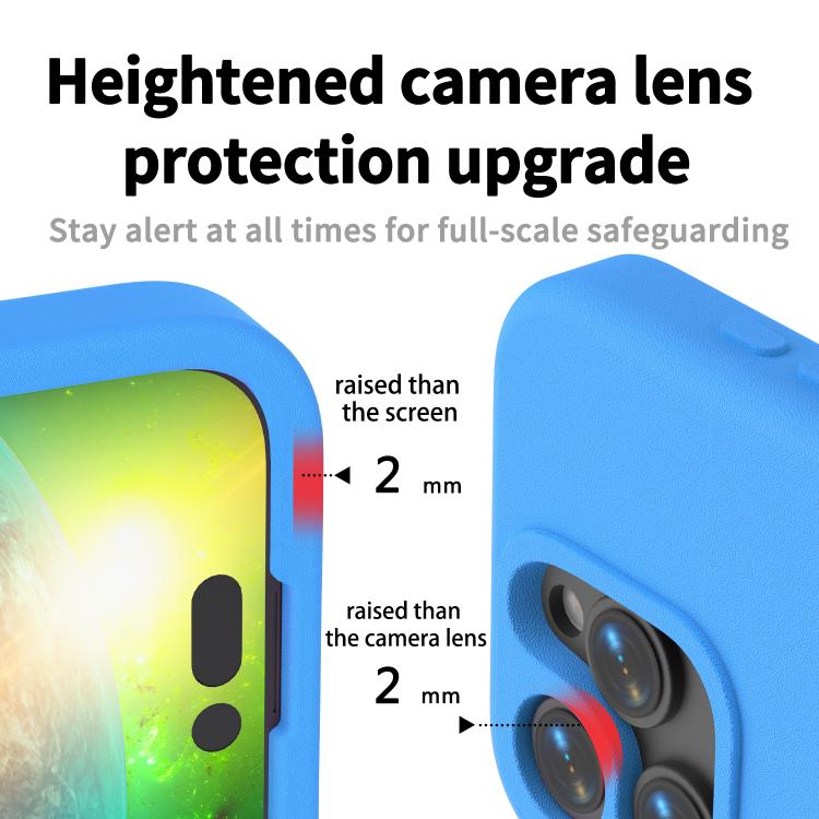 For iPhone 15 Pro Guard Screen EVA Shockproof Phone Case