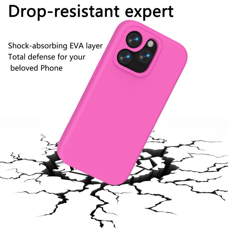 For iPhone 15 Pro Guard Screen EVA Shockproof Phone Case