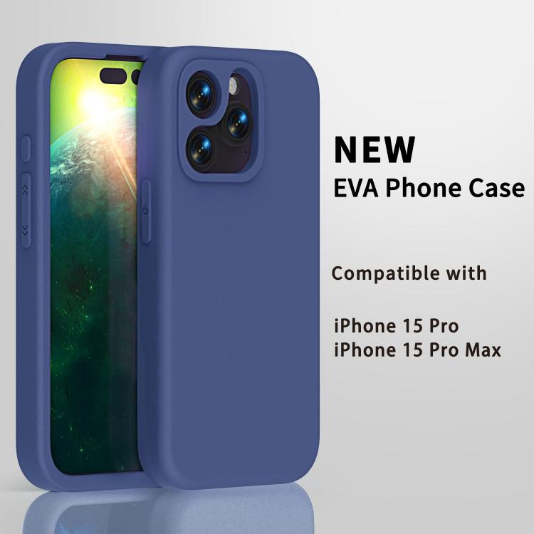 For iPhone 15 Pro Max Guard Screen EVA Shockproof Phone Case