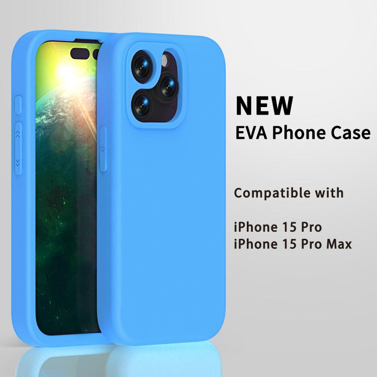 For iPhone 15 Pro Max Guard Screen EVA Shockproof Phone Case