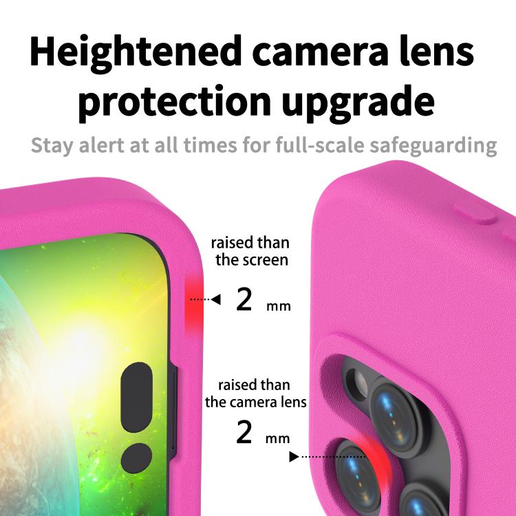 For iPhone 15 Pro Max Guard Screen EVA Shockproof Phone Case