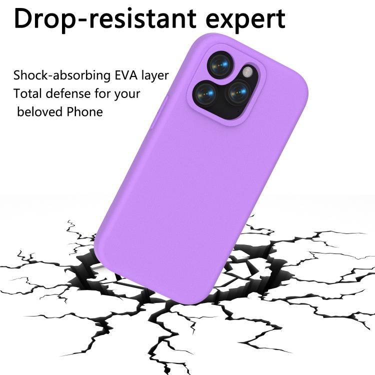 For iPhone 15 Pro Max Guard Screen EVA Shockproof Phone Case