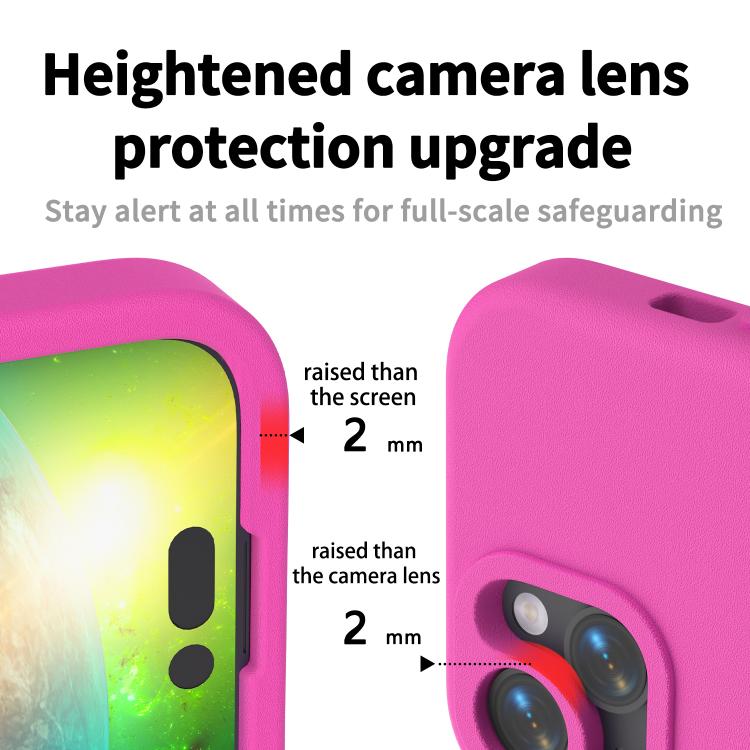 For iPhone 14 Pro Max Guard Screen EVA Shockproof Phone Case
