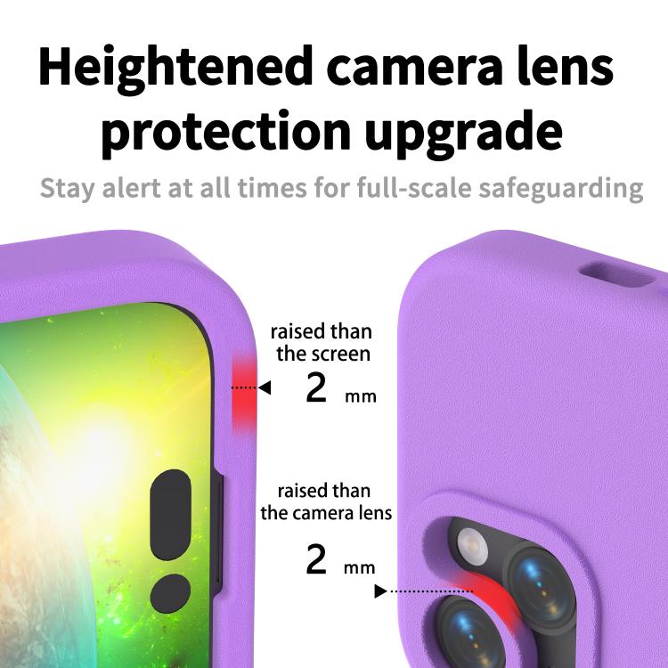For iPhone 14 Pro Max Guard Screen EVA Shockproof Phone Case