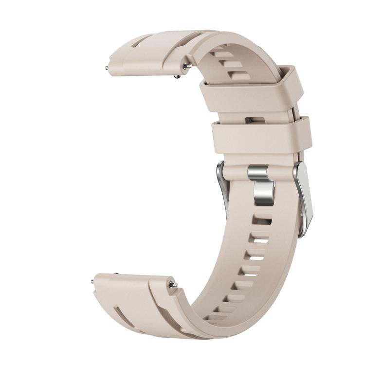 For Huawei Watch Ultimate 2 Silver Pin Buckle Single Color Silicone Watch Band
