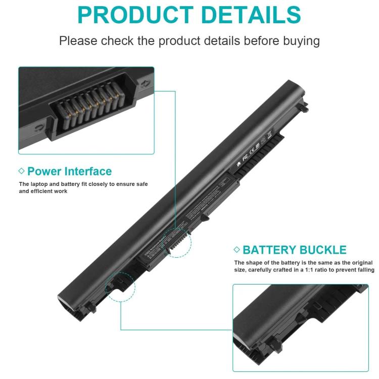 HS04 2000 mAh Laptop Batteries For HP HSTNN-LB6V LB6U 255 256 240 245 G4 G5
