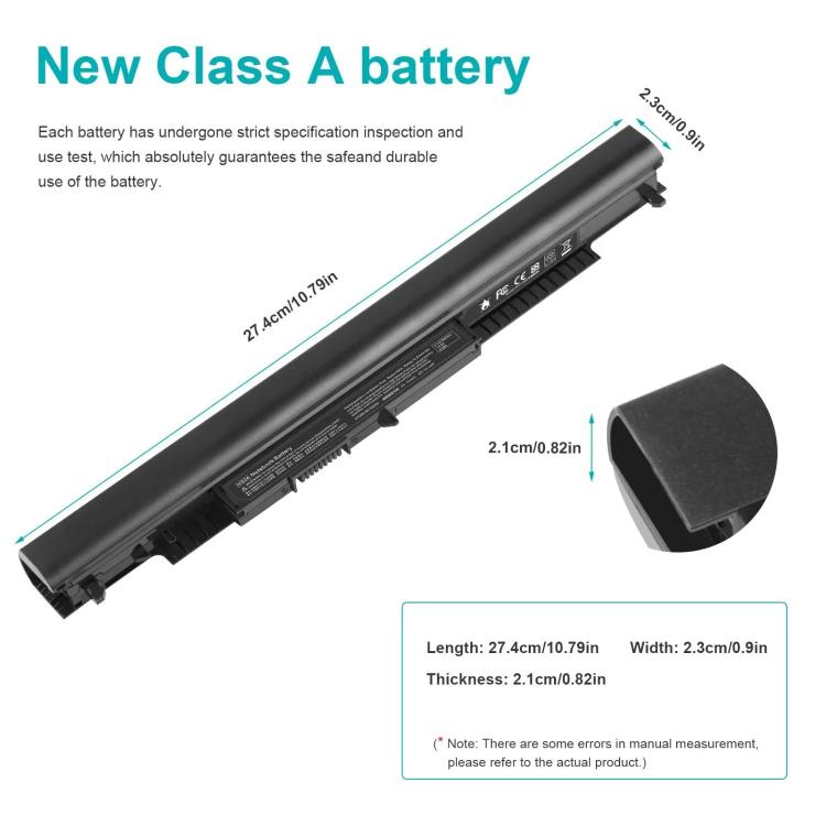 HS04 2000 mAh Laptop Batteries For HP HSTNN-LB6V LB6U 255 256 240 245 G4 G5