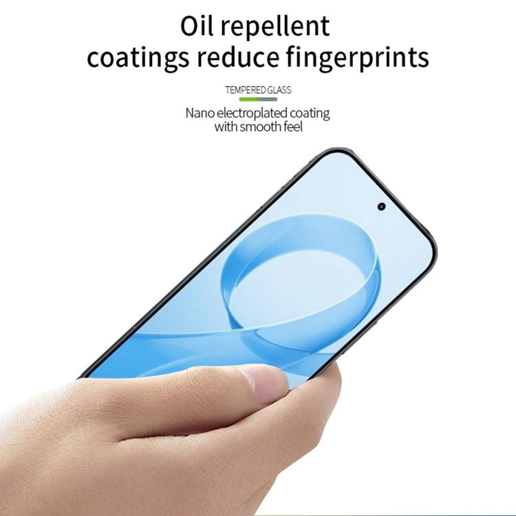 For Redmi K90 Unlock PINWUYO 9H 2.5D Full Screen Tempered Glass Film - Black