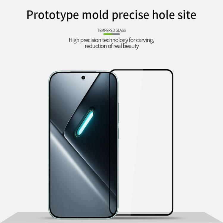 For Xiaomi Poco X8 Pro Unlock PINWUYO 9H 2.5D Full Screen Tempered Glass Film - Black