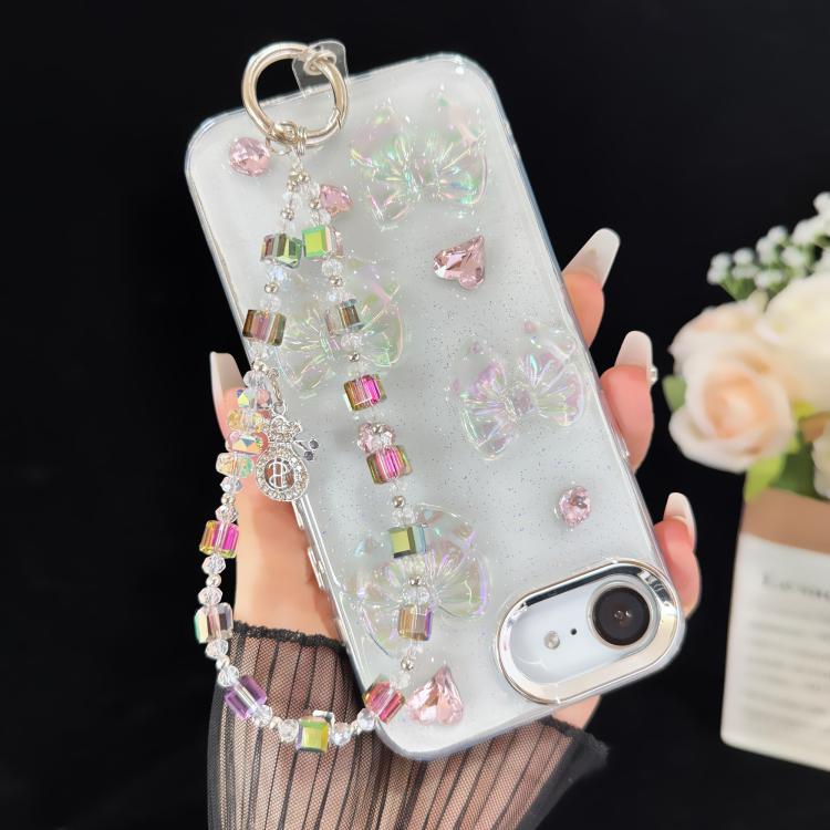 Prosperous Lucky Money Bag Cube Sugar Crystal Phone Chain