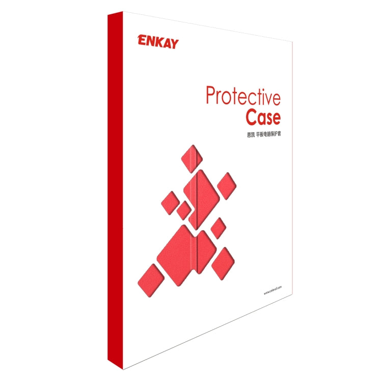 For HUAWEI MatePad Pro 10.8 ENKAY High Quality PU Leather + Plastic Bottom Case with Three-folding Holder