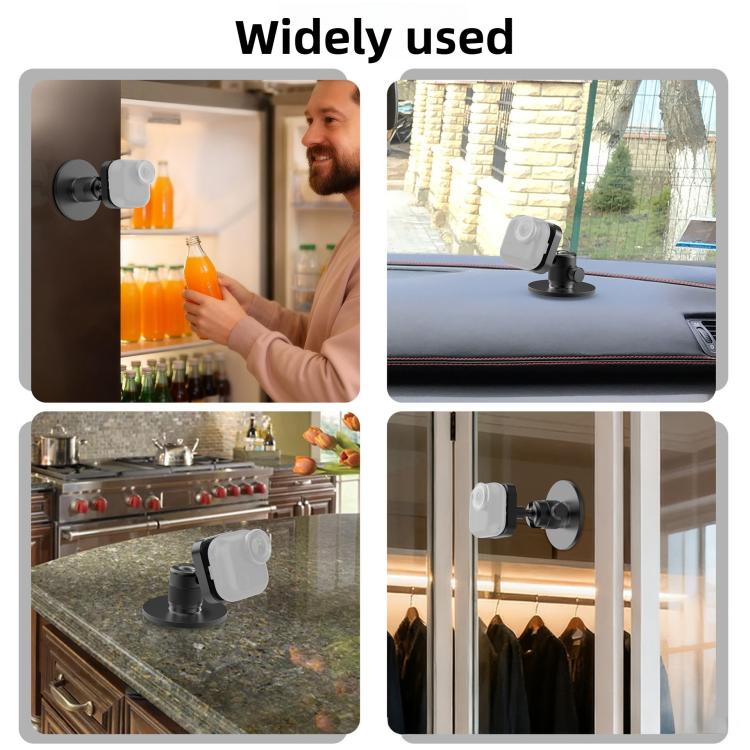 For Insta 360 GO Ultra Quick Release Rotating Ball Head Magnetic Desktop Mount Base