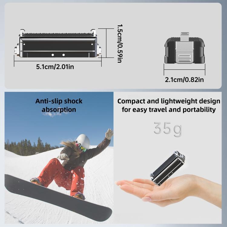 For Insta 360 GO Ultra Magnetic Quick Release Thumb Camera Extension Adapter