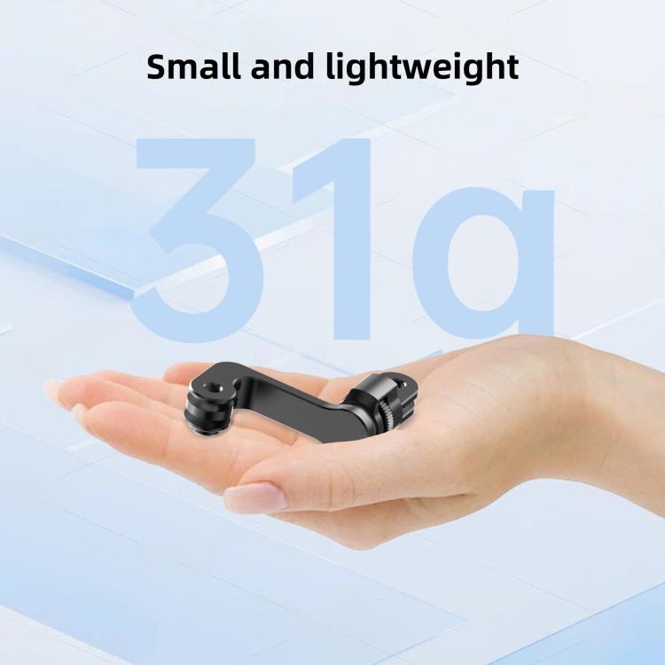 Centre Mounted Vertical Horizontal 360 Rotation Mount Adapter with Long Screw For GoPro Action Camera