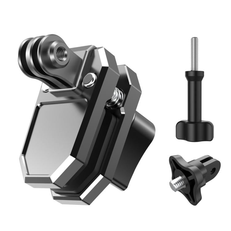 Aluminium Alloy Windscreen Clamp Adapter Mount Bracket with T-Screw - Black