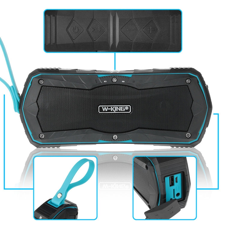 W-king S9 Outdoor Speakers Wireless Bluetooth Speaker Portable Waterproof with Radio Bluetooth Speakers