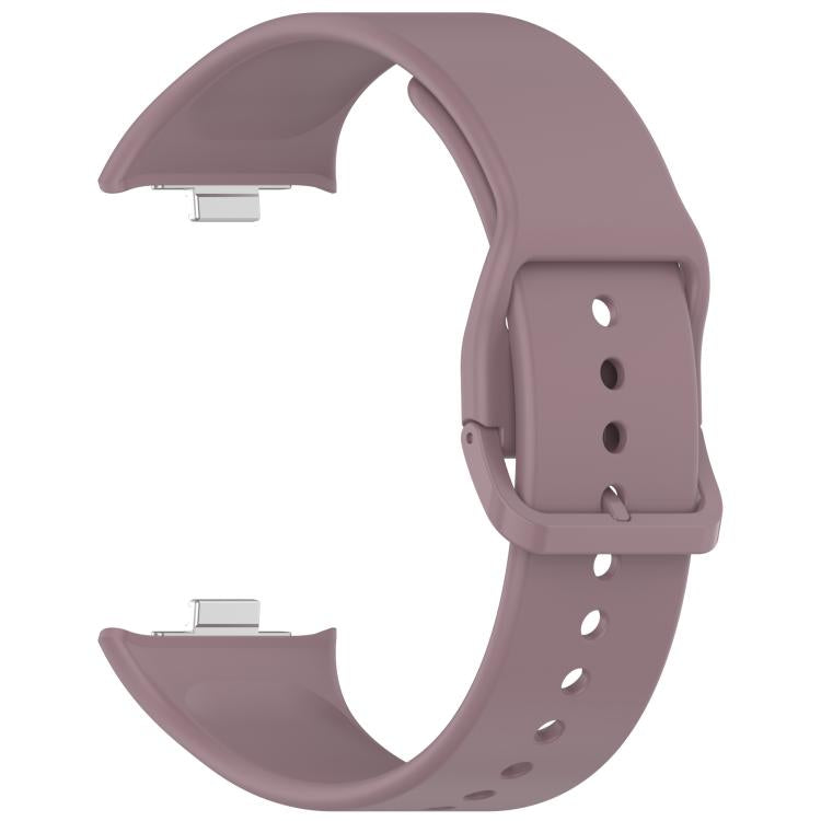 For Xiaomi Band 10 Pro / 9 Pro / Redmi Watch 6 Smooth Solid Color Silicone Watch Band