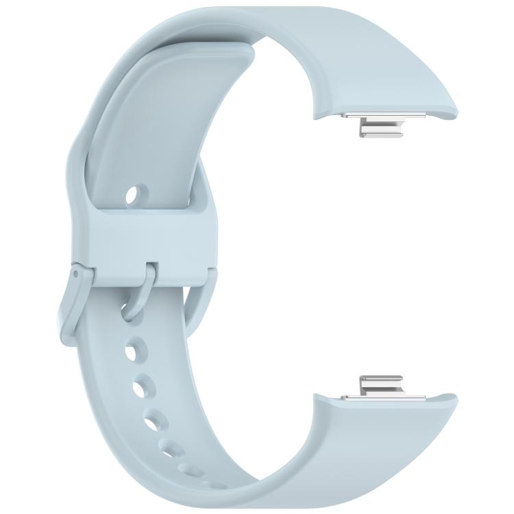 For Xiaomi Band 10 Pro / 9 Pro / Redmi Watch 6 Smooth Solid Color Silicone Watch Band
