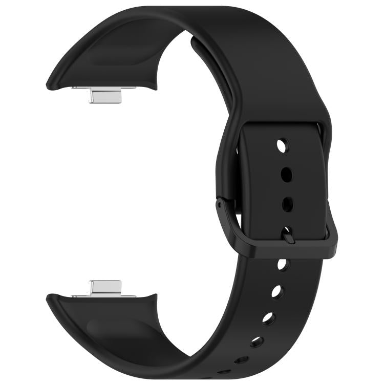For Xiaomi Band 10 Pro / 9 Pro / Redmi Watch 6 Smooth Solid Color Silicone Watch Band