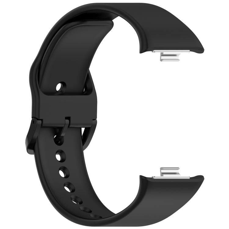 For Xiaomi Band 10 Pro / 9 Pro / Redmi Watch 6 Smooth Solid Color Silicone Watch Band