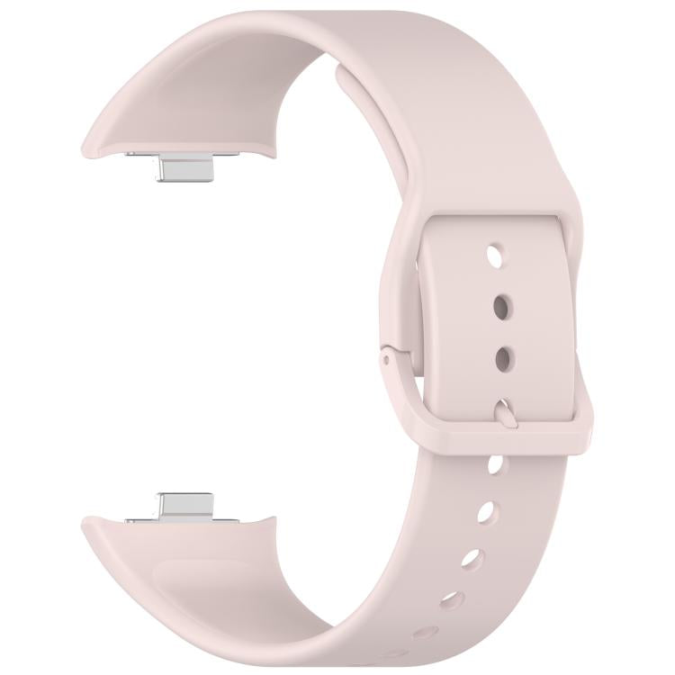 For Xiaomi Band 10 Pro / 9 Pro / Redmi Watch 6 Smooth Solid Color Silicone Watch Band