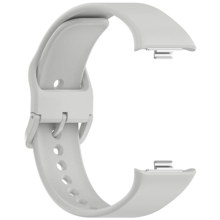 For Xiaomi Band 10 Pro / 9 Pro / Redmi Watch 6 Smooth Solid Color Silicone Watch Band