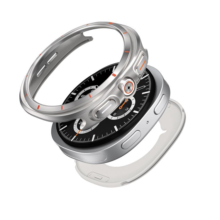 For Samsung Galaxy Watch8 44mm Transform Into Ultra Metal Watch Protective Cover